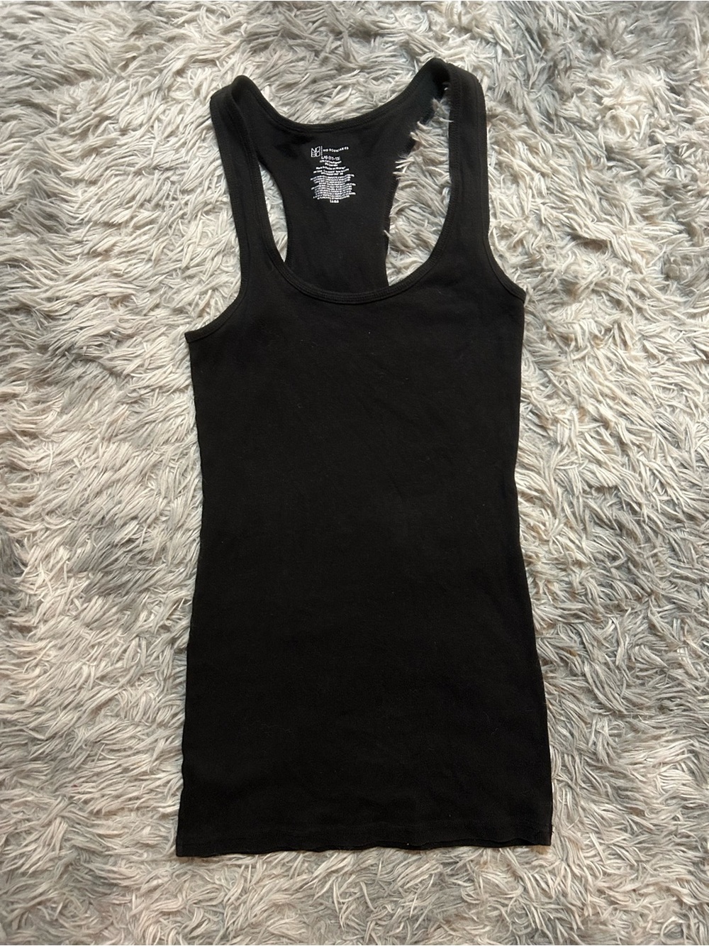 No Boundaries Black Racerback Tank Top
